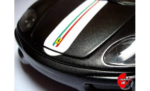 Ferrari 360 Modena 1/18 Hot Wheels coupe cs zwart modelauto